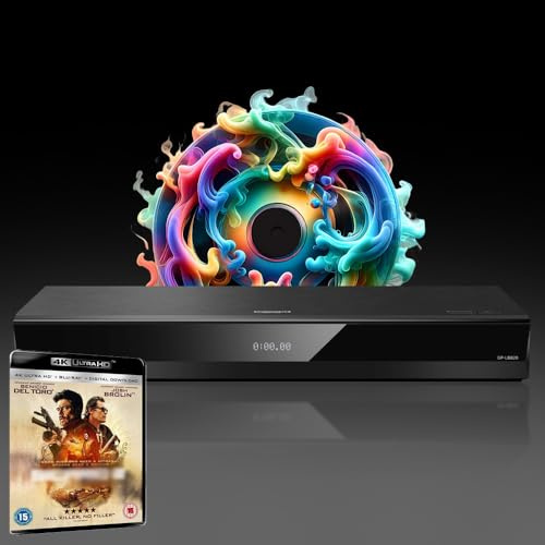 MULTIREGION Blu-ray Player Compatible with Panasonic DP-UB820 MultiRegion Blu-ray Region A, B & C - DVD Regions 1-8 - Bundle Including Sic 2 4K UHD Disc