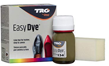 TRG The One Easy Dye, Farbe zur Wiederherstellung der Lederschuhfarbe, Grün (134 Olive Green), 25 ml