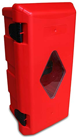 Feuerlöscherkasten für 6kg Feuerlöscher Innen und Aussenmontage LKW Box Kasten Schutzbox