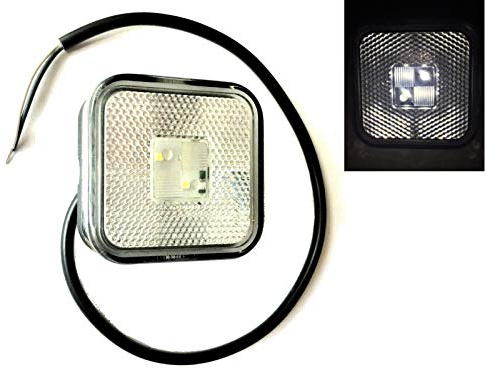 Matel Service Weiß LED Umrissleuchte Begrenzungsleuchte Positionsleuchte E9 LKW PKW Anhänger