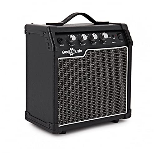 Amplificador Compacto de 10W para Practicar con la Guitarra eléctrica de Gear4music