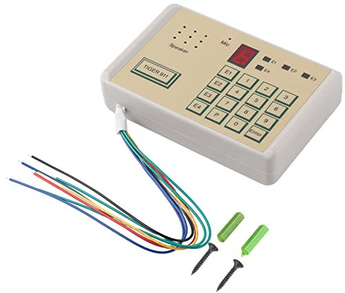 Combinatore vocale telefonico cablato,Combinatore vocale telefonico, Combinatore automatico Allarme antifurto, Sistema di sicurezza domestica con combinatore telefonico Sistema di allarme casa u