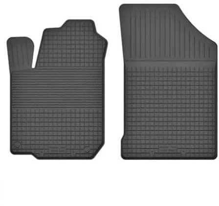 Gummimatten Automatten Gummifussmatten Gummi Fußmatten für Nissan Micra K12 Bj. 2003-2010 VORNE Fahrer-und Beifahrermatte Uc