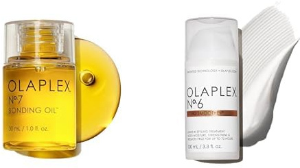 OLAPLEX No.7 Bonding Oil + N°.6 Bond Smoother für glattes und glänzendes Haar