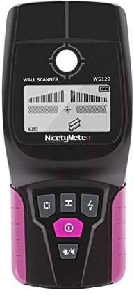 Scanner da parete Rilevatore da parete multifunzionale professionale portatile digitale per cavi e cavi in tensione Scanner per rilevatori di metalli per tubi dell'acqua in PVC, rilevatori di metalli