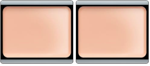 ARTDECO Camouflage Cream - Stark deckendes Camouflage Make-up, Abdeckcreme - 1 x 4,5 g (Packung mit 2)