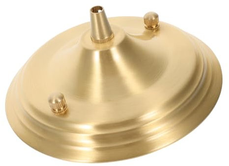 Angoily Metall Baldachin Platte für Decke Licht Decke Lampe Montage Halterung Kontermutter Licht Platte
