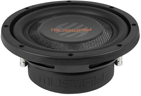 Musway MWS844-20cm (8) Flat Subwoofer mit Doppelschwingspule und 500W max.