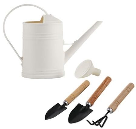 FytStycale Regadera de 2L para Jardín Y Herramientas de Cultivo, Blanco