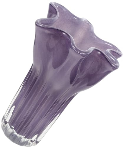 TOYANDONA Jarrón Hidropónico de Vidrio Transparente Diseño Creativo Capacidad Compacta Decoración para Oficina Hogar Jardín y Arreglos Delicados