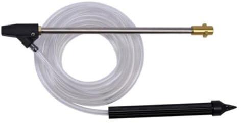 Accessorio per idropulitrice per sabbiatrice a umido per tubo lancia con kit jet per trattamento abrasivo utilizzando parti in rame e acciaio inossidabile