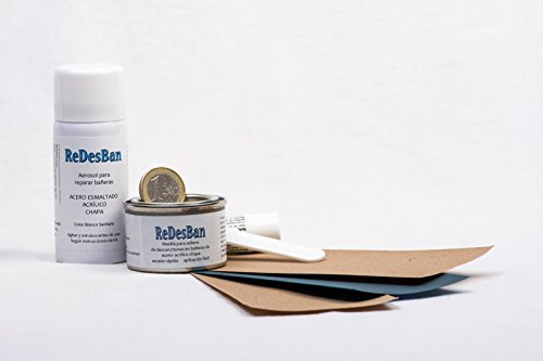 Kit di riparazione urti, scheggiature, graffi in vasche e piatti doccia,-uso domestico, bianco