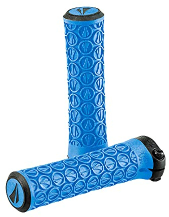 Sdg Components Slater Jr Lock On Grips Cyan, One Size