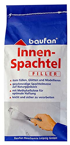 Baufan Innenspachtel 5 Kg Spachtelmasse Füllstoff