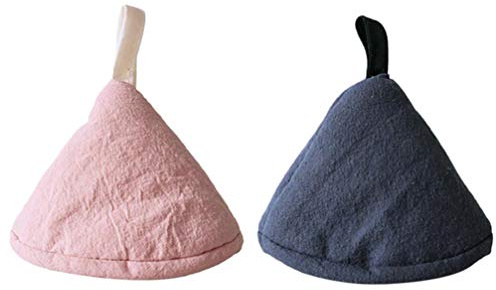 Hemoton 2 Pezzi Guanti da Forno Conici Appesi Guanti da Forno Piccoli Resistenti Al Calore Presina Tessuti Misti Impugnature Coniche per Cappelli da Cucina Impugnature Antiscivolo Colori