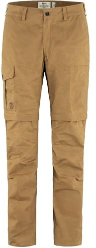 Fjällräven Dam Karla Pro Zip Off Byxor W byxor, brun, 42, BRUN, 42 SE