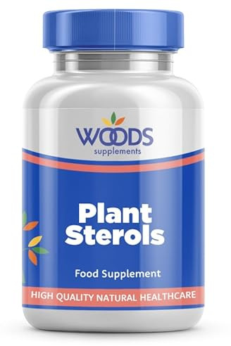 Woods Supplements - 800mg High Strength Vegan Plant Sterols 360x Tablets. Supports Maintenance of Normal Blood Cholesterol. Vegan and Vegetarian Supplement Formula for Adult Men and Women