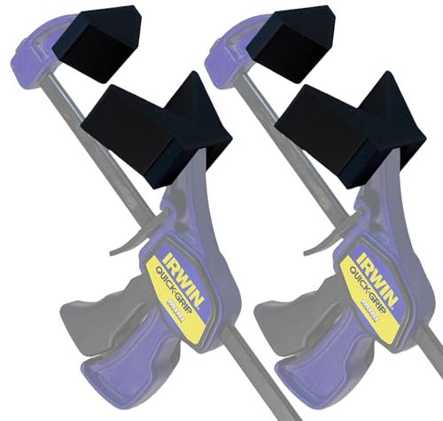 Corner Grips for Irwin Mini Quick Grips Pair (2) Right Angle 3D Printed Clamps Quick Grip Hand Tools Clamps for Woodwork Compatible with Irwin Small Wood Woodworking Clamp