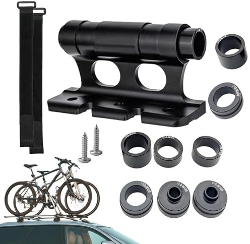 Gabelmontage-Fahrradblock, LKW-Ladeflächen-Fahrradhalterung - Hochleistungs-Fahrradblock | Schnellspanner-Vorderradgabelhalterung, Fahrradständerhalter, Auto-Dachträger, Fahrrad-Autoträger-Zubehör