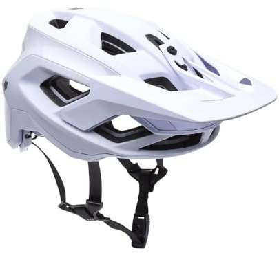 Fox Racing Unisex-Adult Speedframe Helmet Solid, CeHelmet, Weiß, S