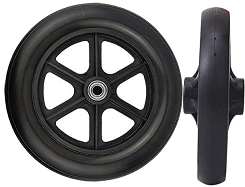 jojofuny 2pièces Roues Remplacement Fauteuil Lot De Roues Avant Remplaçables Accessoire Pratique Pour Fauteuil