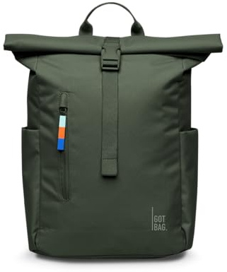 GOT BAG Zaino ROLLTOP EASY small | Zaino roll-top con scomparto per laptop da 14” | Piccolo zaino giornaliero idrorepellente da 15 L