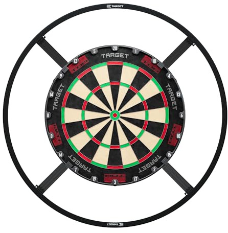 Target Darts Tor Sisal-Dartscheibe mit Corona Vision LED-Beleuchtung