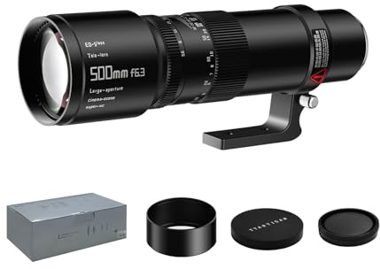 TTARTISAN Teleobjetivo F6.3 de 500 mm, Formato Completo para Canon RF Mount 500 mm F/6.3 Superteleobjetivo Prime (RF)
