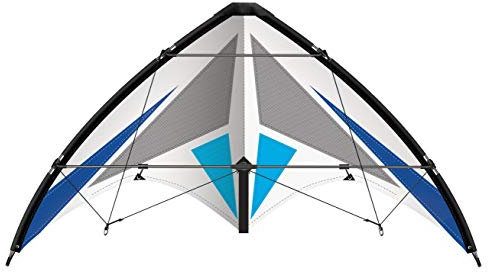 Günther Flugspiele 1036 - Sportlenkdrachen Flash 170 CX, Air Sport Drachen aus reißfestem Ripstop-Polyester, ca. 170 x 82 cm, für Kinder ab 14 Jahren, inkl. 36 kp Polyesterschnüre 2 x 35 m