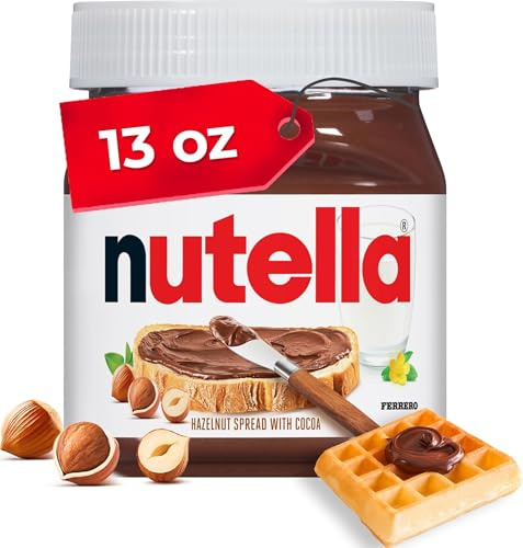 Ferrero Nutella - Coperchio perfetto per pancake, 425,2 g (la confezione può variare)