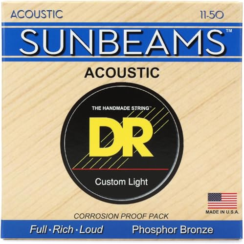 DR RCA-11 Handmade Sunbeam Phosphor Bronze Acoustic Guitar Strings 18568