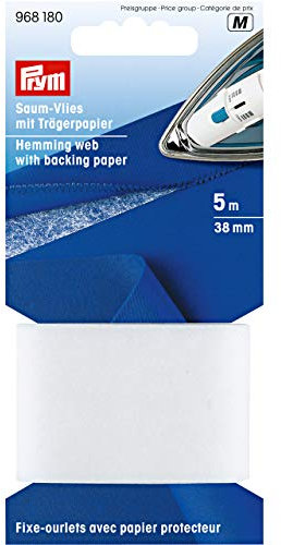 5 m Saum-Vlies mit Trägerpapier 38 mm breit