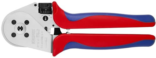 KNIPEX Tools - Crimping Pliers, Four Mandrel, Multi-Component (975265)