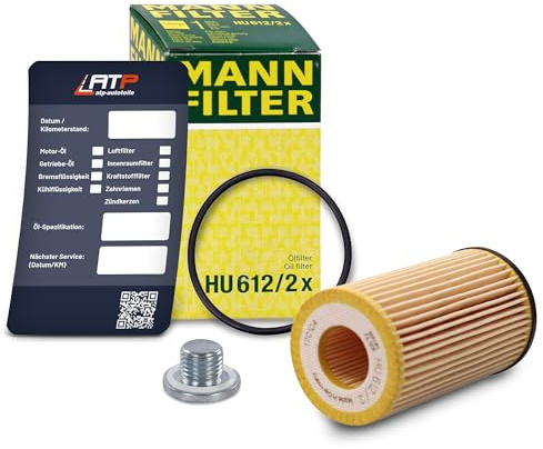 1x Ölwechsel Set - MANN ÖLFILTER + Ölablass-Schraube + LIQUI MOLY