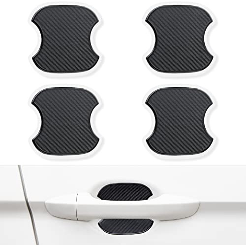 EVPARTY 4 Stück Universelle Auto Türgriff Schutzfolie, Schutz des Lacks auf der Oberfläche von Autotürgriffschalen (M,93x92mm)
