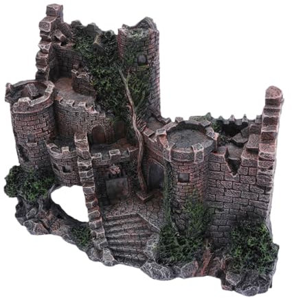 Angoily Aquarium Dekoration Harz Aquarium Höhle Ornament Natürlichen Fisch Lebensraum