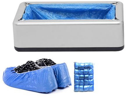 Dispenser Copriscarpe Automatico Professionale - Macchina Copriscarpe | Macchina Per Coprire Scarpe Automatica | Copriscarpe Monouso | Distributore Automatico Di Copriscarpe