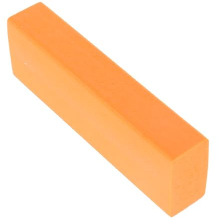ANDRESLAD Cleaning Eraser for Limescale Brush Kitchen Stainless Steel Stain Cleaner Scrub Cleaner for Rust Remover Orange Wall Stains