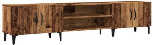 vidaXL TV-Schrank Altholz-Optik 180x31,5x40 cm Holzwerkstoff