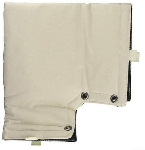 Protection de robinet avec design multicouche qui assure chaleur et sécheresse pendant les mois d'hiver (blanc)