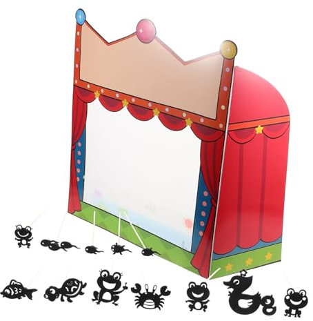 JOINPAYA Shadowspiel Kit DIY Wissenschaftliches Bastelset Mit Chinesischem Schattentheater Fördert Motorische Fähigkeiten Fantasievolles Spiel Tanz-Performance Langlebige Materialien Kinder