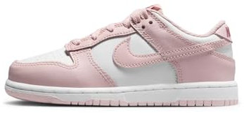 Nike Little Kid's Dunk Low Melograno (HV0930 100), Bianco/Rosa Glaze-Melograno, 2 Little Kid