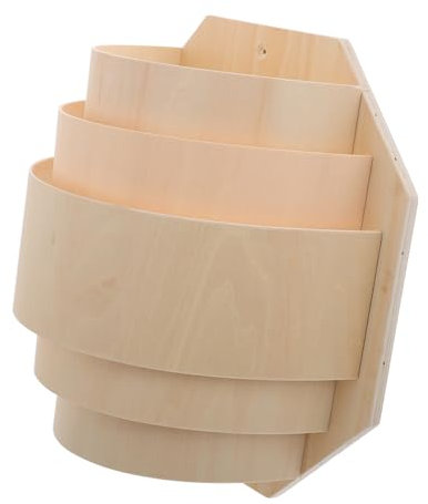 Mobestech Paralume Per Lampada Da Sauna Paralume in Legno Copertura Protettiva Per Illuminazione Sauna