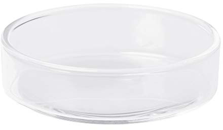 Zierfisch-Futternapf, klares Glas, Garnelenfutter, runde Schale für Aquarium, für Aquarien, Teller, Heizung, Lichtthermometer, Kies, Sanddekorationen, Filter