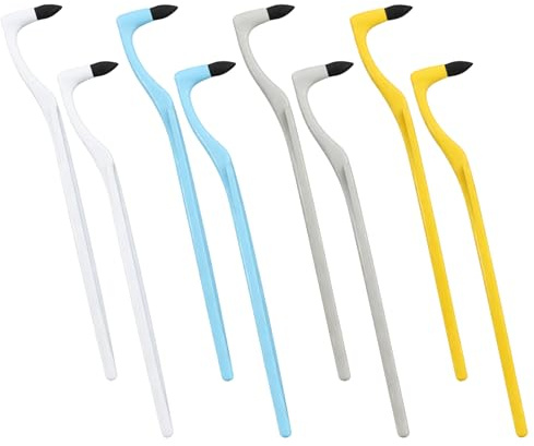 LgCiXli Zahnsteinentferner & Zahnpolierer, 8er Set | Professionell, Ergonomisches Design, Gegen Verfärbungen, Premium Mundhygiene