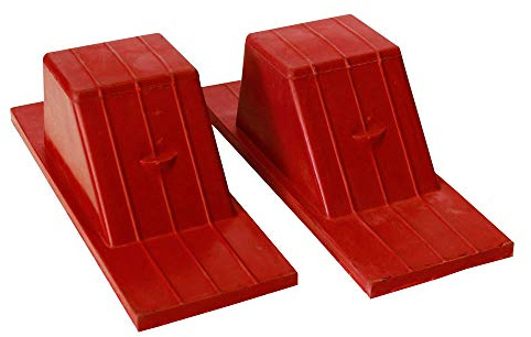 Amber Athletic Gear Rubber Starting Blocks Track & Field Indoor Starting Block (1 Pair)