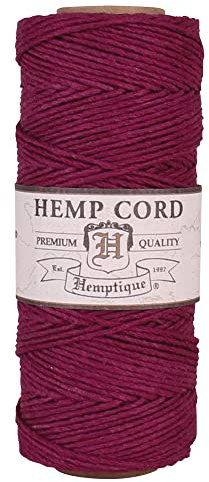 Hemptique HS20C0 - MG - Cordel para jardinería, Color Rosa