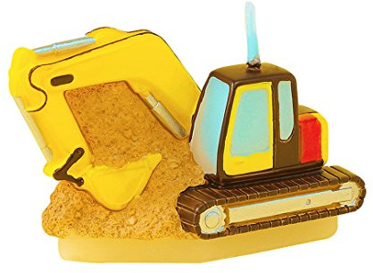 Children's Party Birthday Gift Birthday Candle Excavator Candle for boy for Cake