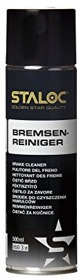 STALOC Bremsenreiniger | absolut rückstandsfrei | hergestellt mit Rohstoffen aus der EU | 500 ml