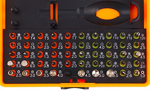 Hot 53 en 1 destornillador magnético de precisión Set multiusos con Trox hexagonal Cruz plana y estrella Triángulo Destornillador para teléfono móvil PC